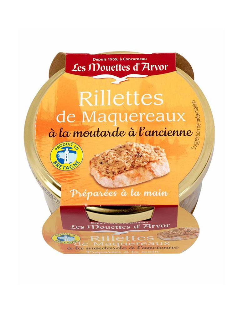 Mouettes D'Arvor - Mackerel with Mustard Rillettes