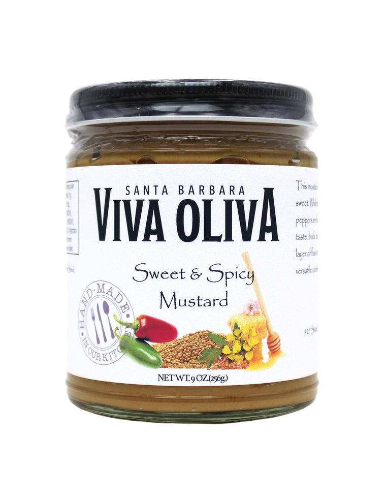 Viva Oliva Mustard - Sweet & Spicy