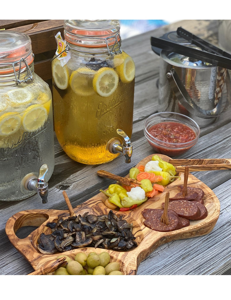 Olive Wood Appetizer Tray