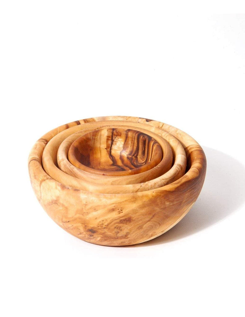 Olive Wood Nesting Bowls