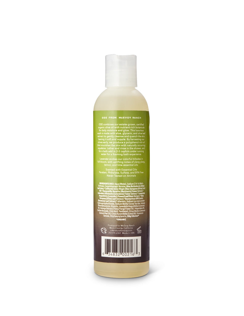 ODE from McEvoy Ranch - Bath & Shower Gel - LAVENDER