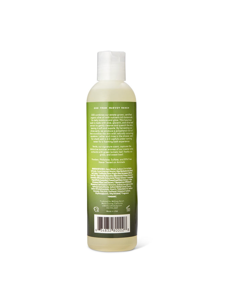ODE from McEvoy Ranch - Bath & Shower Gel - VERDE