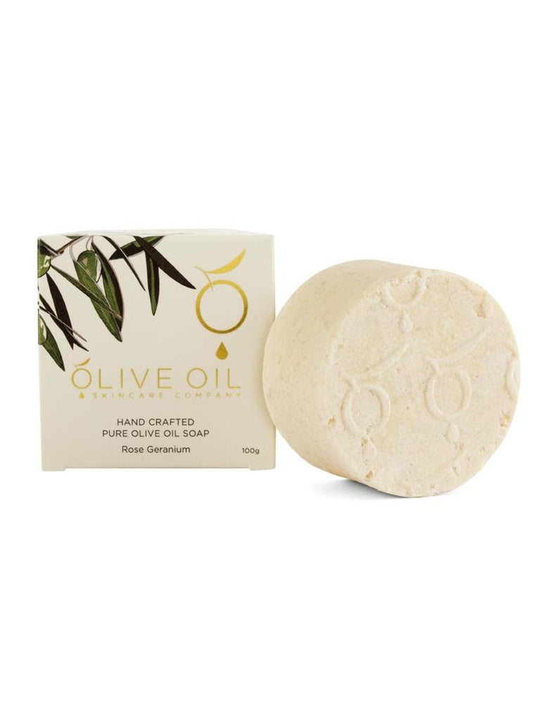 Olive Oil Skincare Company - Rose Geranium Handcrafted Olive Oil Soap