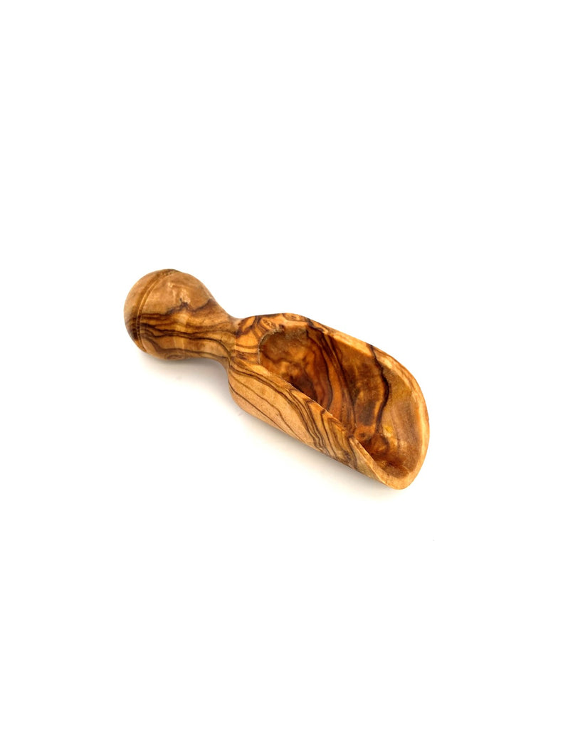 Olive Wood Salt Scoop