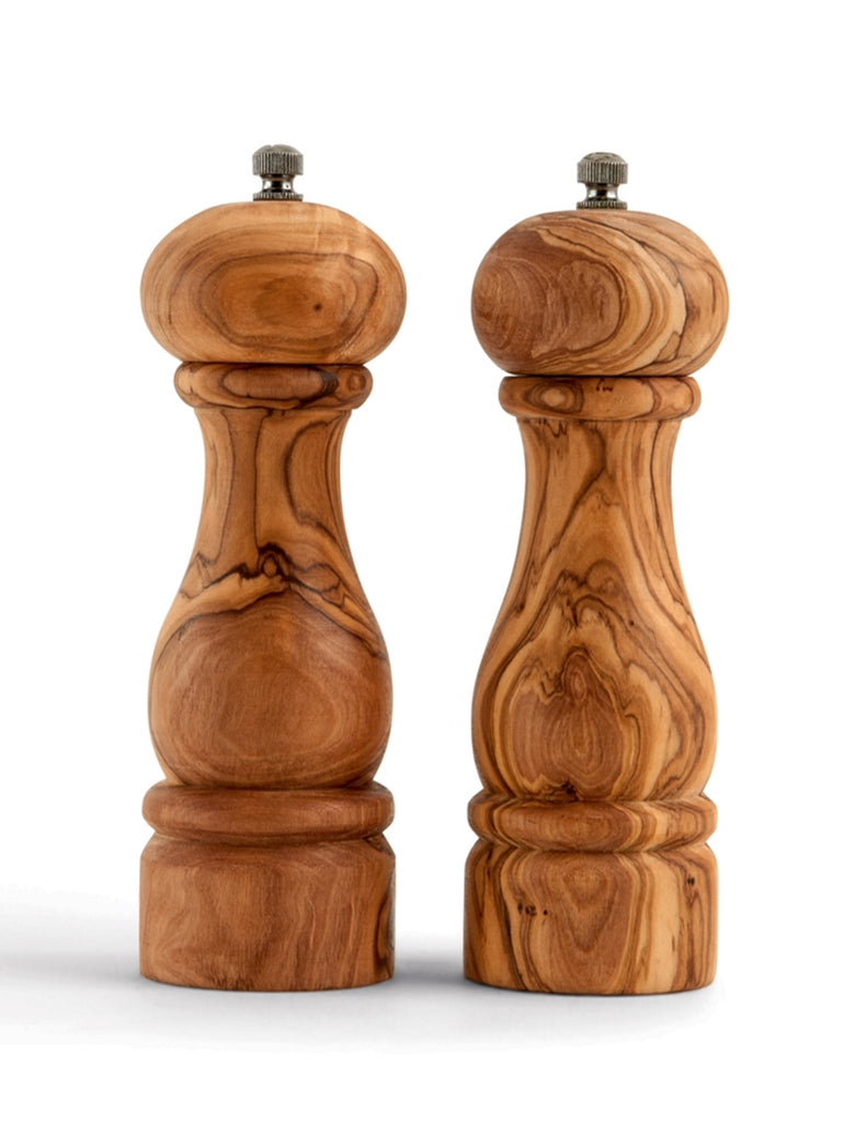 Olive Wood Salt or Pepper Mill 6.5''