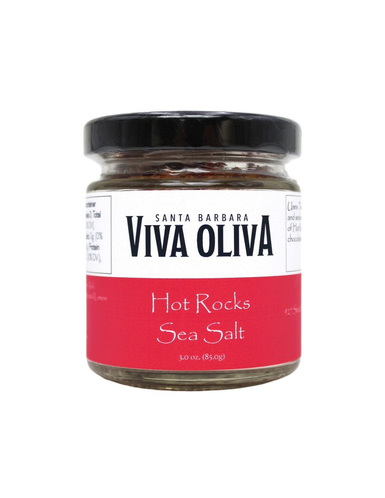 Viva Oliva Salt - Hot Rocks Sea Salt