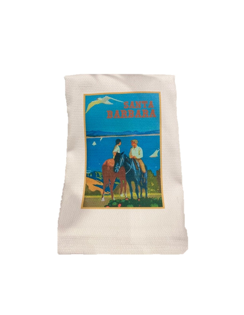 Pacific Swell Designs Tea Towels - Santa Barbara Horses