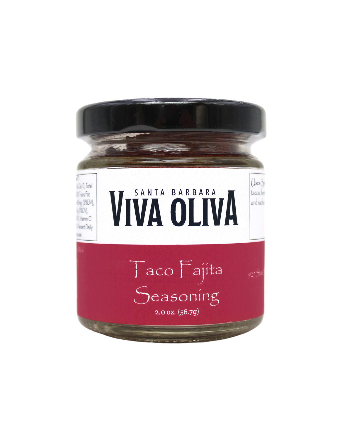 Viva Oliva Seasoning - Taco Fajita