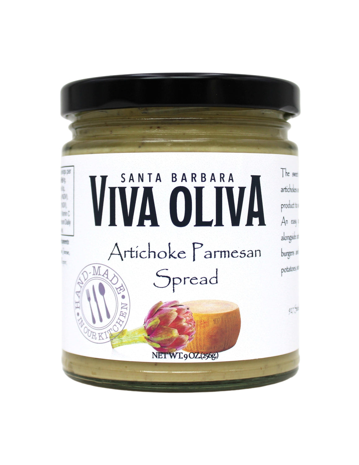 Viva Oliva Spread - Artichoke Parmesan
