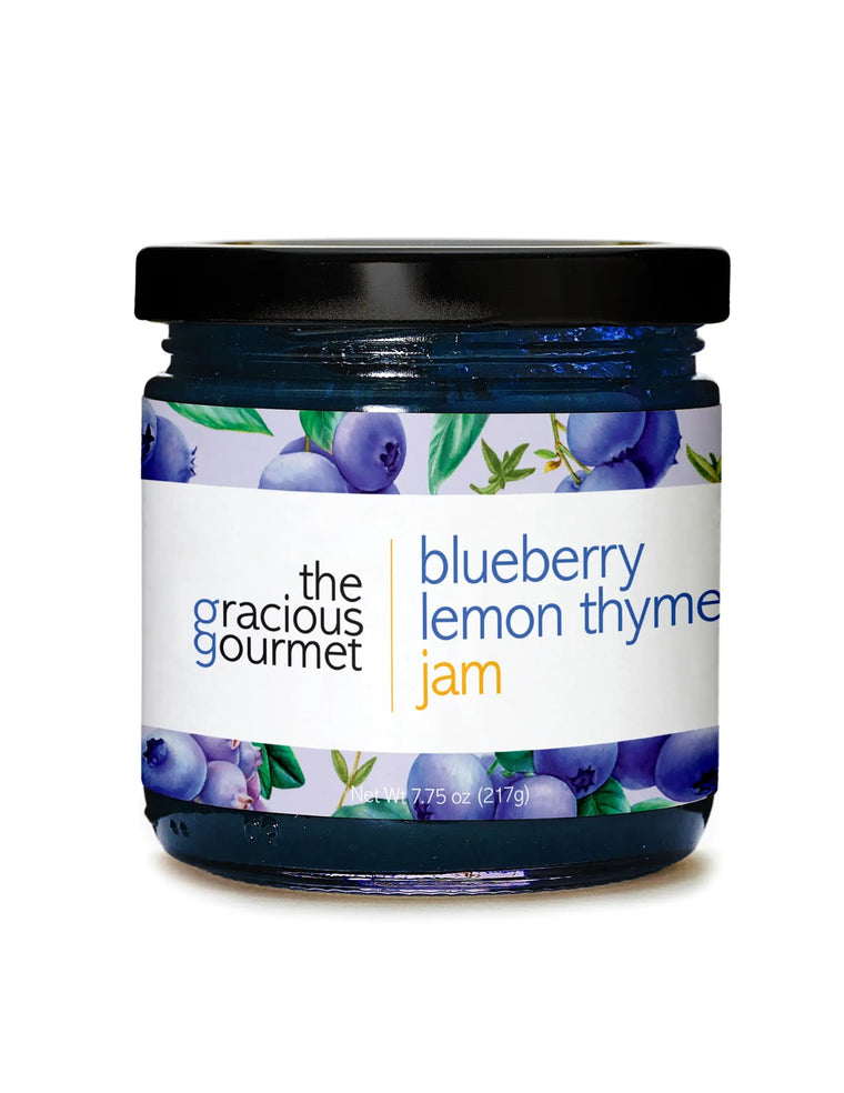 The Gracious Gourmet - Blueberry Lemon Thyme Jam