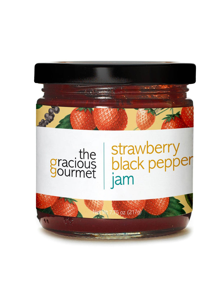 The Gracious Gourmet Strawberry Black Pepper Jam